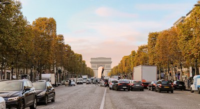 Stroll down the Champs-Elysees
