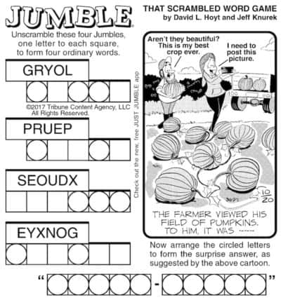 Word Puzzle Mind Exercise: Jumble Challenges | BOOMER Magazine