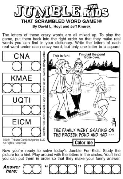 Word Puzzle Mind Exercise: Jumble Challenges | BOOMER Magazine