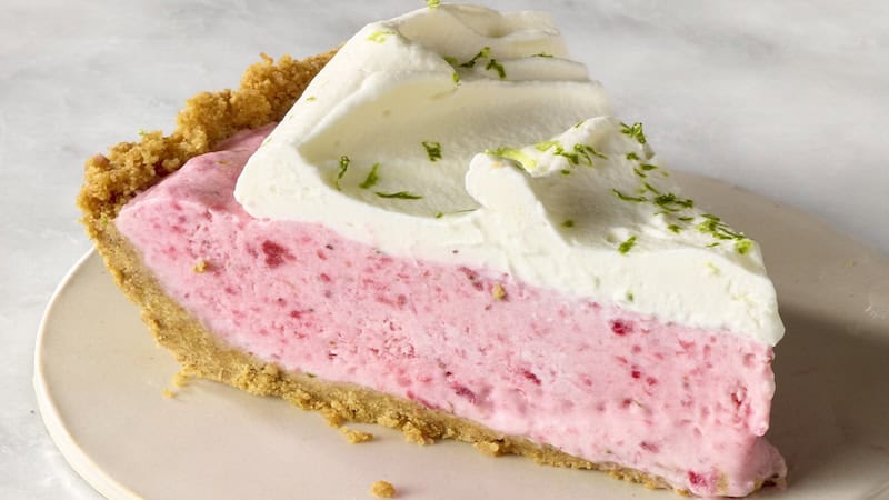 No-Bake Strawberry Margarita Pie: This pie brings all the joy of a strawberry margarita without the hangover.