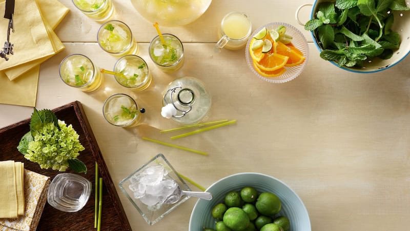 By keeping a few key ingredients on hand, you can throw together these simple summer cocktails when friends drop by to visit or whenever the urge strikes. Keep it relaxed, informal, and Seriously Simple