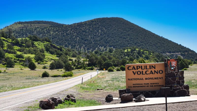 1. Entrance to Capulin Volcano National Monument, New Mexico - Nick Thomas