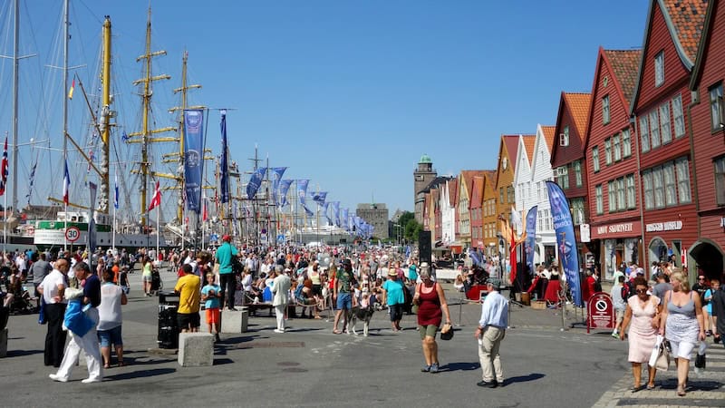 Tall Ships Festival, by Rick Steves. For "rugged western Norway"