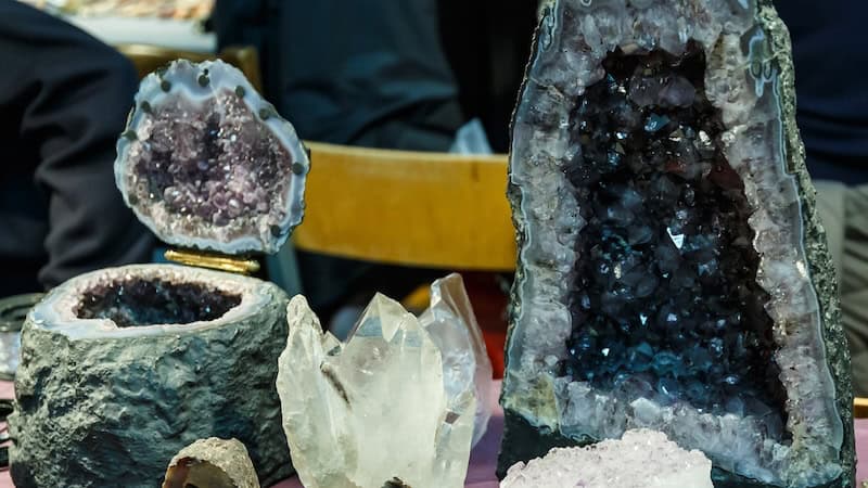 Treasures of the earth: Geode stones