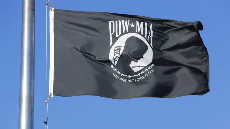 POW/MIA flag, by Zhukovsky. For What's Booming, September 19