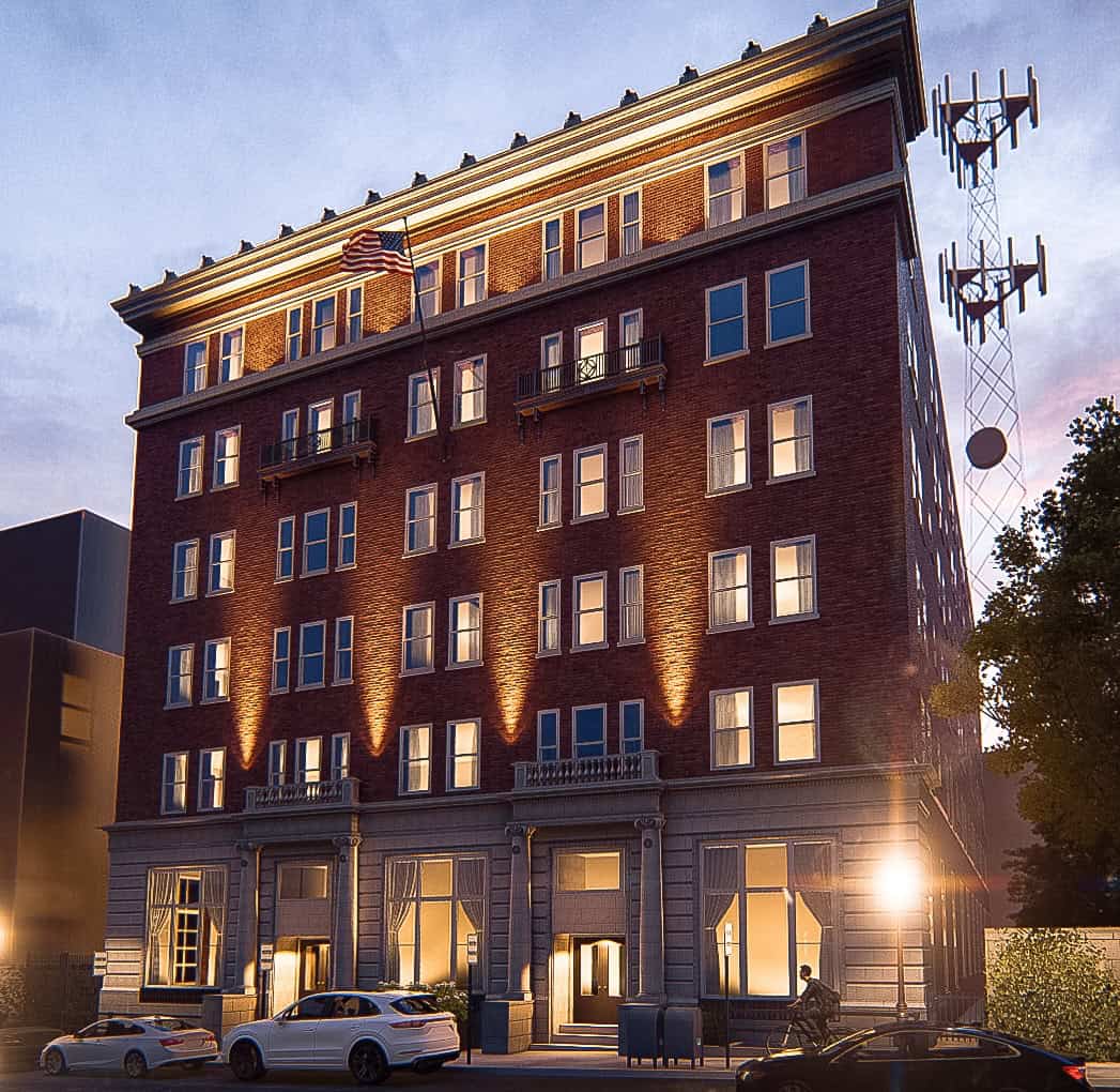 The Petersburg Hotel, opening announced in What's Booming, October 31 - November 7