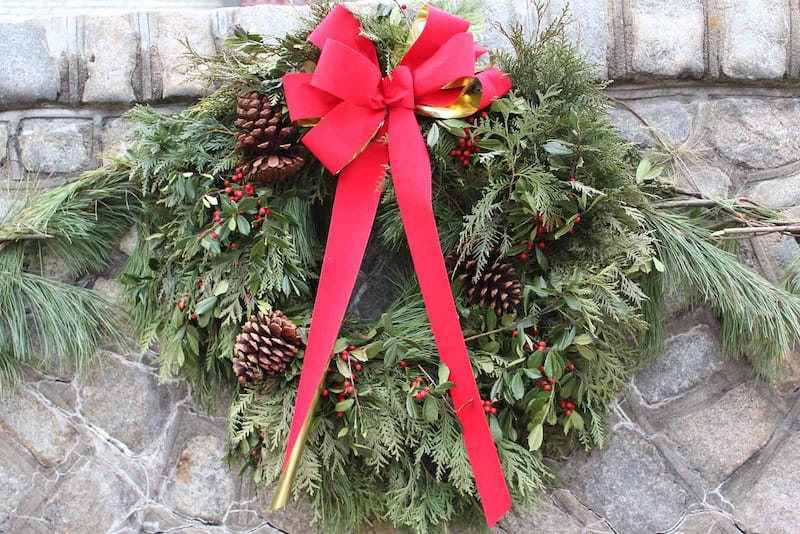 Wreath, to promote Maymont's wreath workshops. CREDIT Maymont