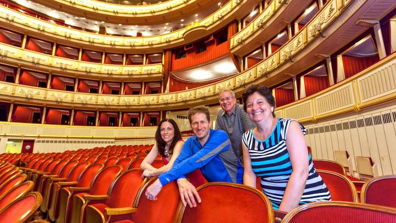 Cost-Conscious Vienna, Austria: Touring the Vienna State Opera is an affordable alternative to seeing a performance in the sumptuous building. (Dominic Arizona Bonuccelli, Rick Steves' Europe)