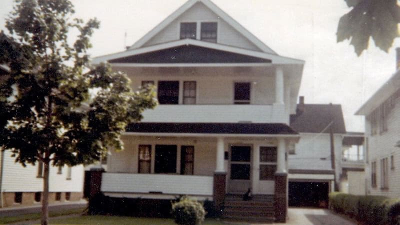 Writer Mary Jo Meloy's East Cleveland home on Noble Road