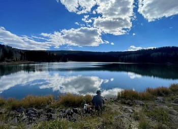 Grand Mesa lake near Grand Junction, Co