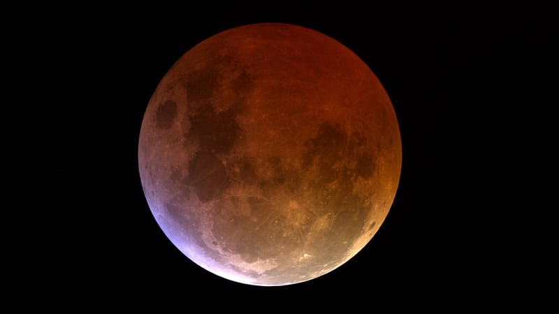 Lunar eclipse image, by Diego Barucco. With What's Booming March 6 to 13.